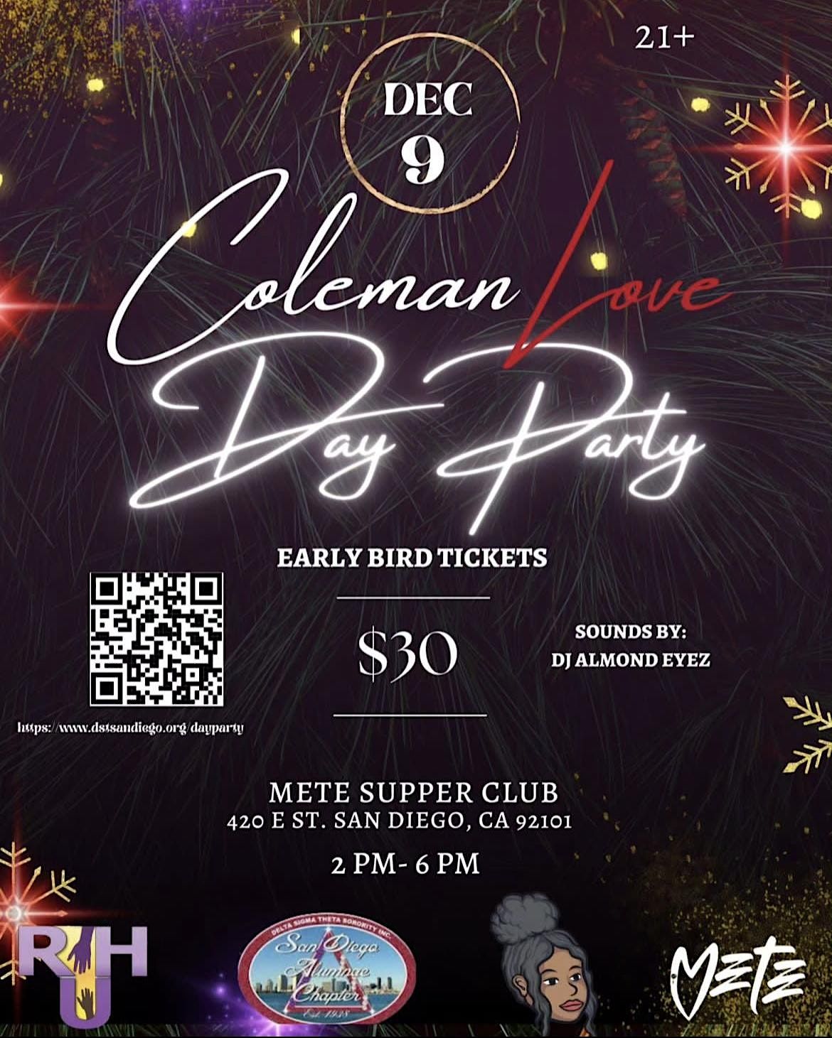 Coleman Love Day Party