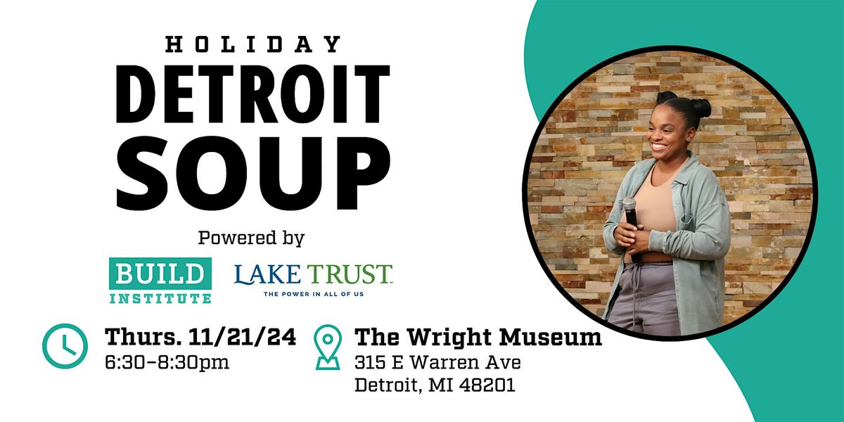 November 2024 Holiday Detroit SOUP