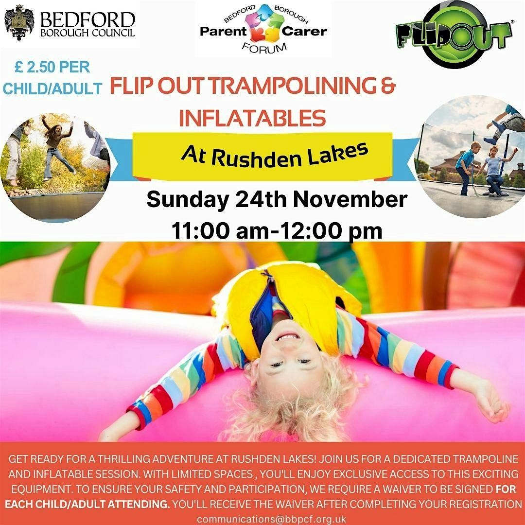 Flipout Trampolining and Inflatables at Rushden Lakes