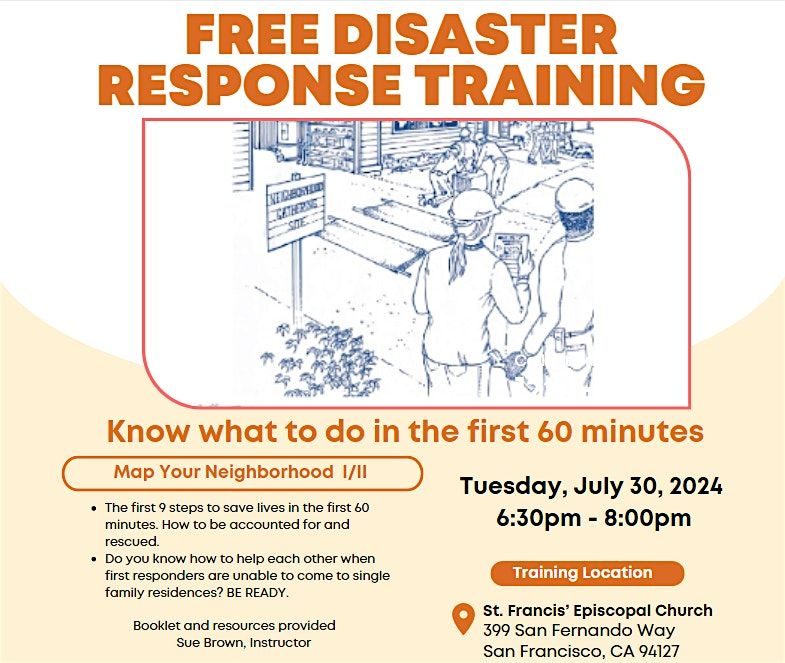 Disaster Response Training (Map Your Neighborhood)