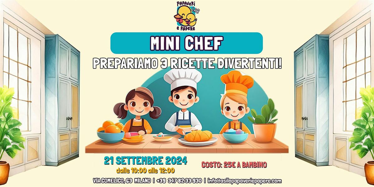 Mini Chef - 21 settembre