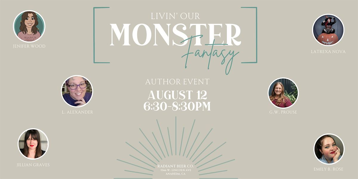 Monster Fantasy  Author Event