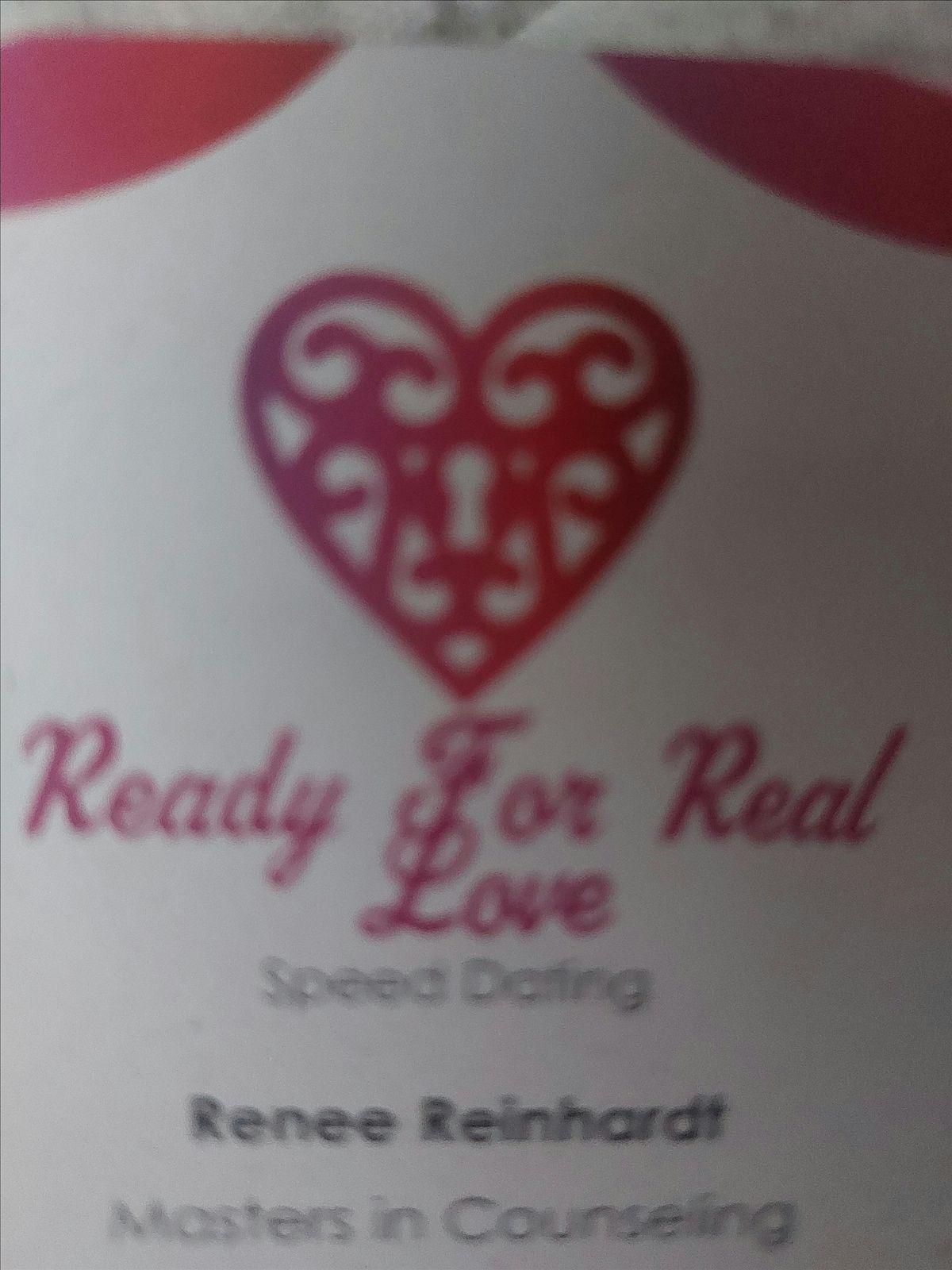 Ready For Real Love Speed Dating Ages 45-55