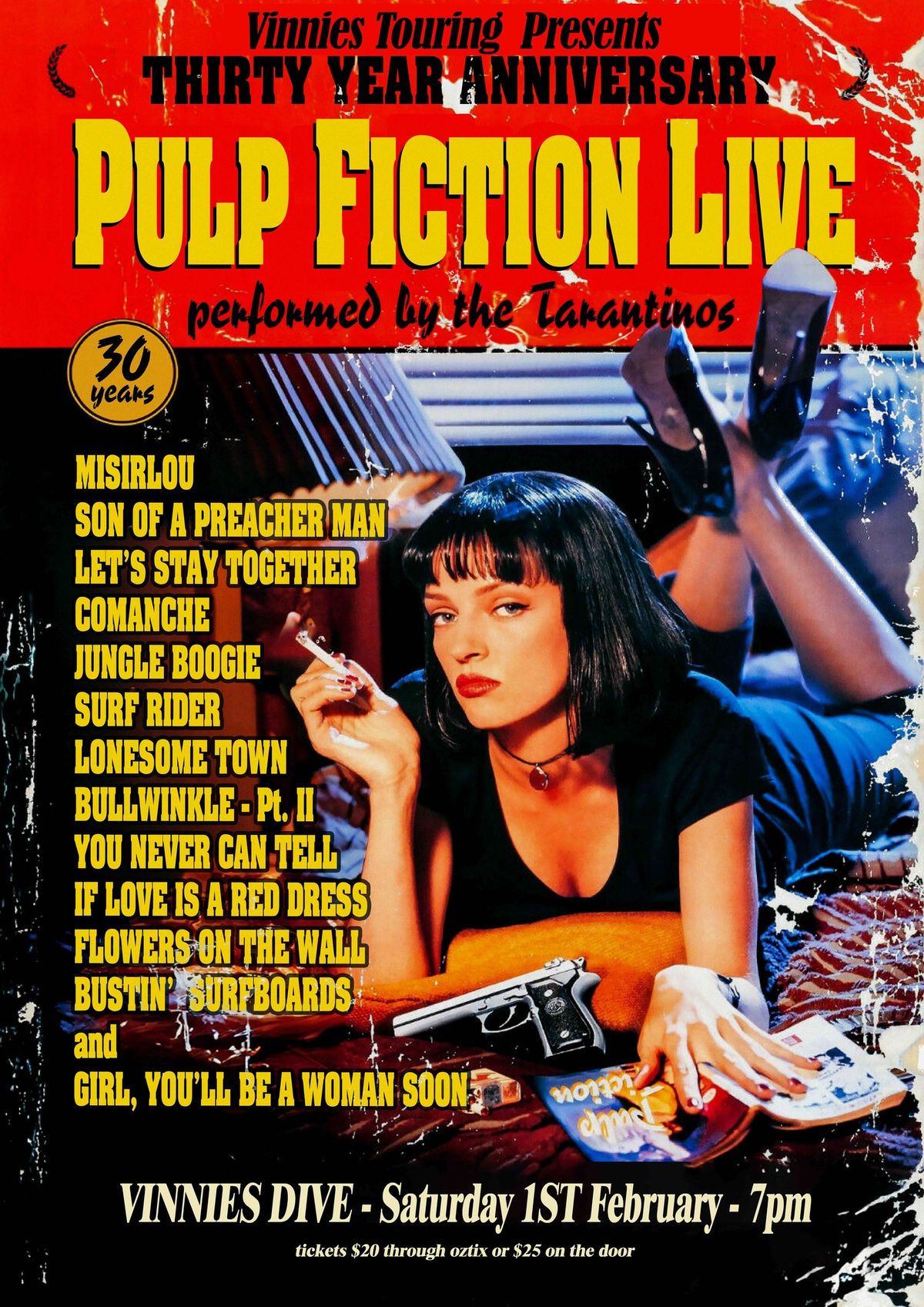 Pulp Fiction Live - Performed by The Tarantinos