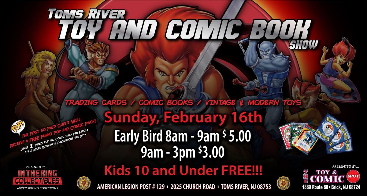 Toms River Toy and Comic Book  Show