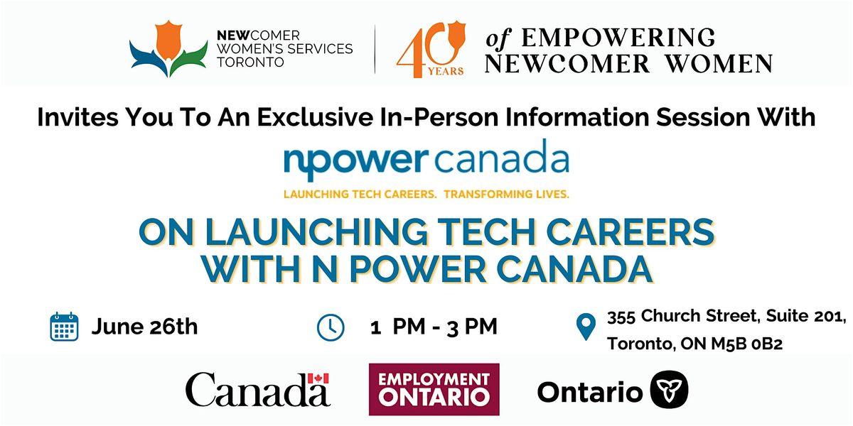 Information Session With NPower Canada