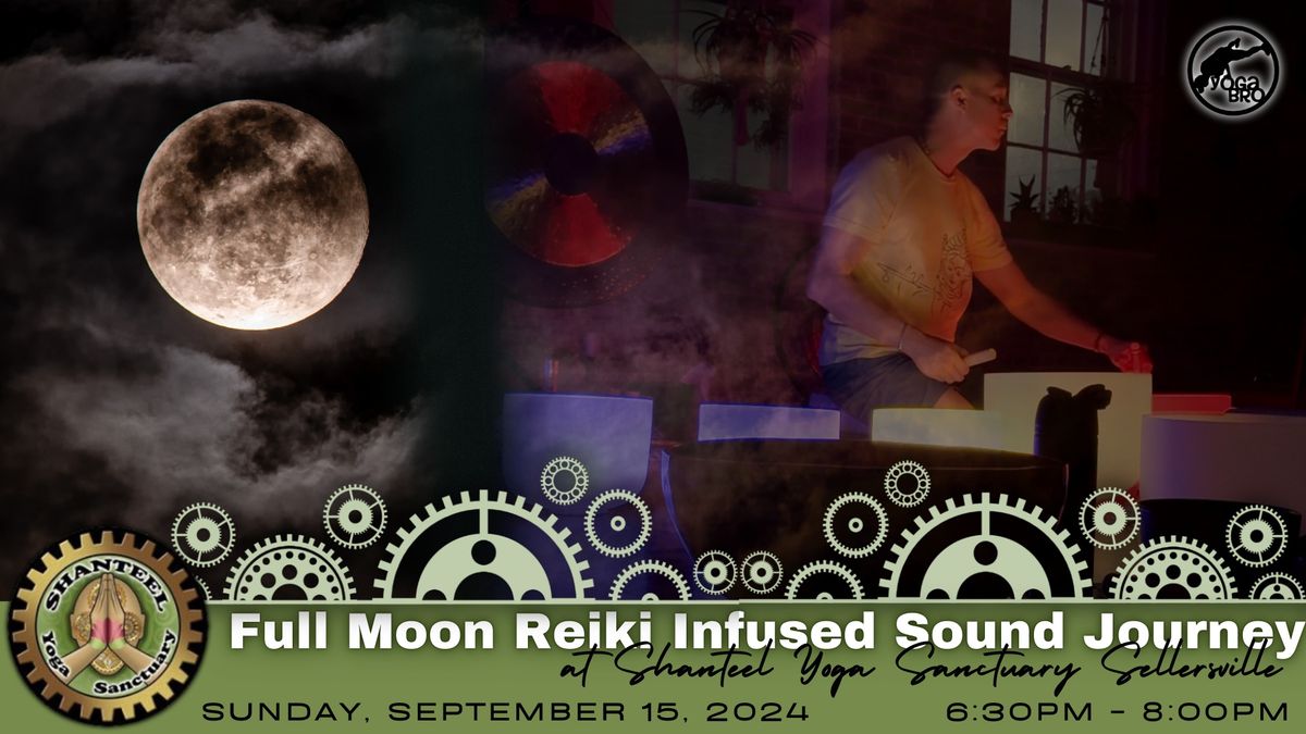 Full Moon Reiki Infused Sound Journey