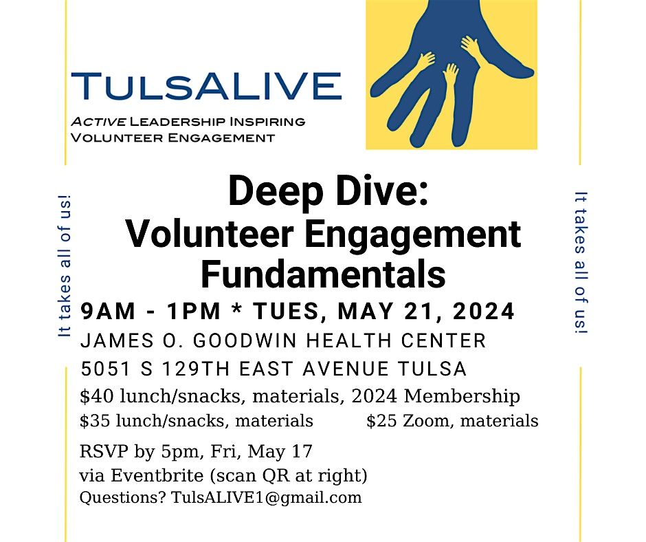 Meeting\/Workshop: Deep Dive: Volunteer Engagement Fundamentals