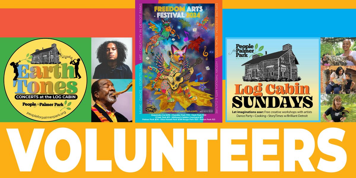 Palmer Park Volunteers Needed for Concerts, Art & Special Events!