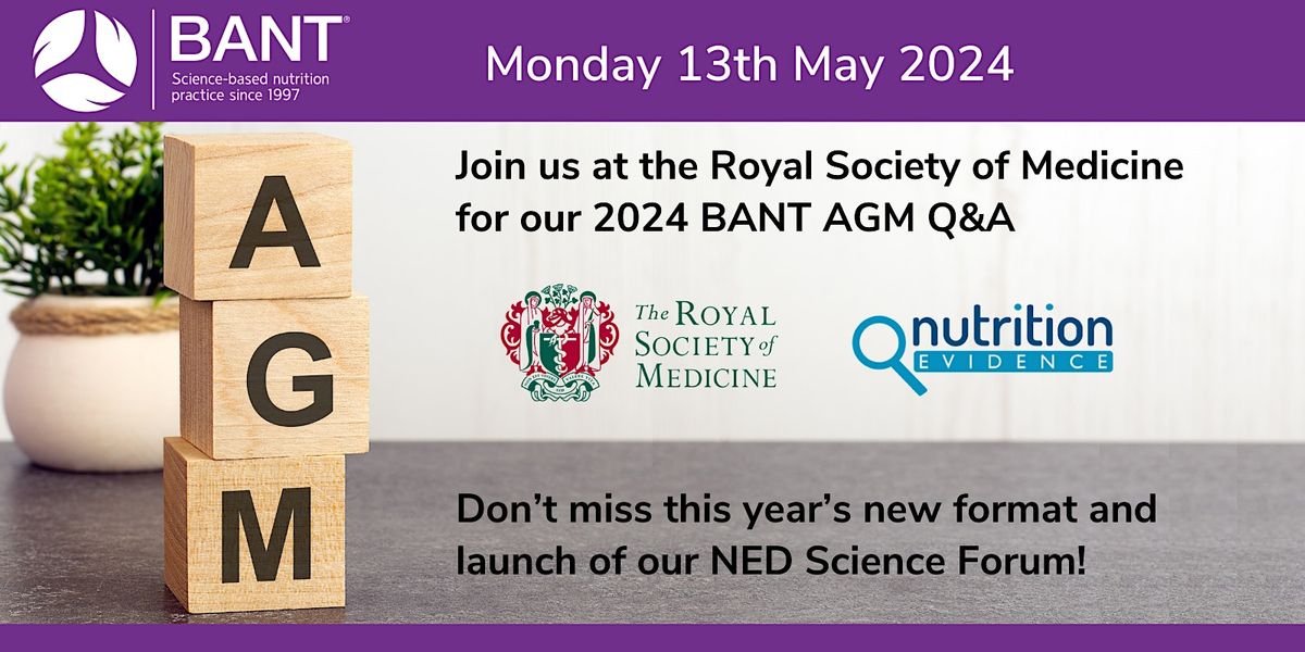 2024 BANT AGM Q&A and NED Science Forum  ***BANT MEMBERS ONLY***
