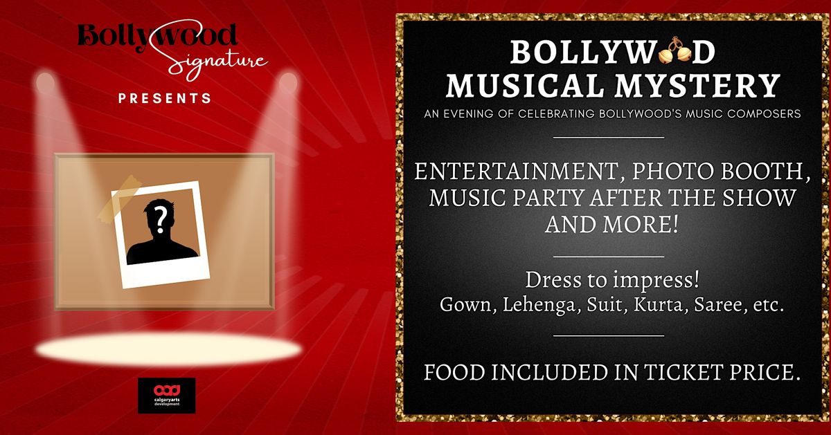 Bollywood Musical Mystery: Thursday Event (Kids Admission)