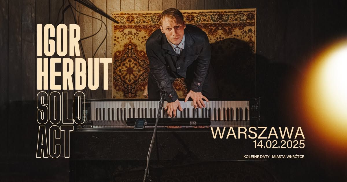 Warszawa: Igor Herbut Solo