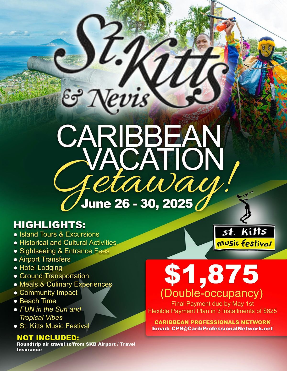 St. Kitts & Nevis - Caribbean Cultural Island Tour