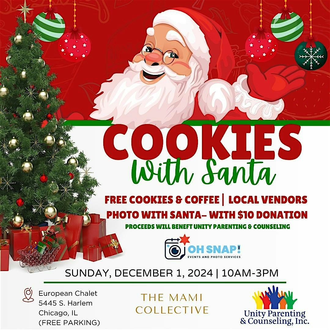 Cookies and Photo With Santa