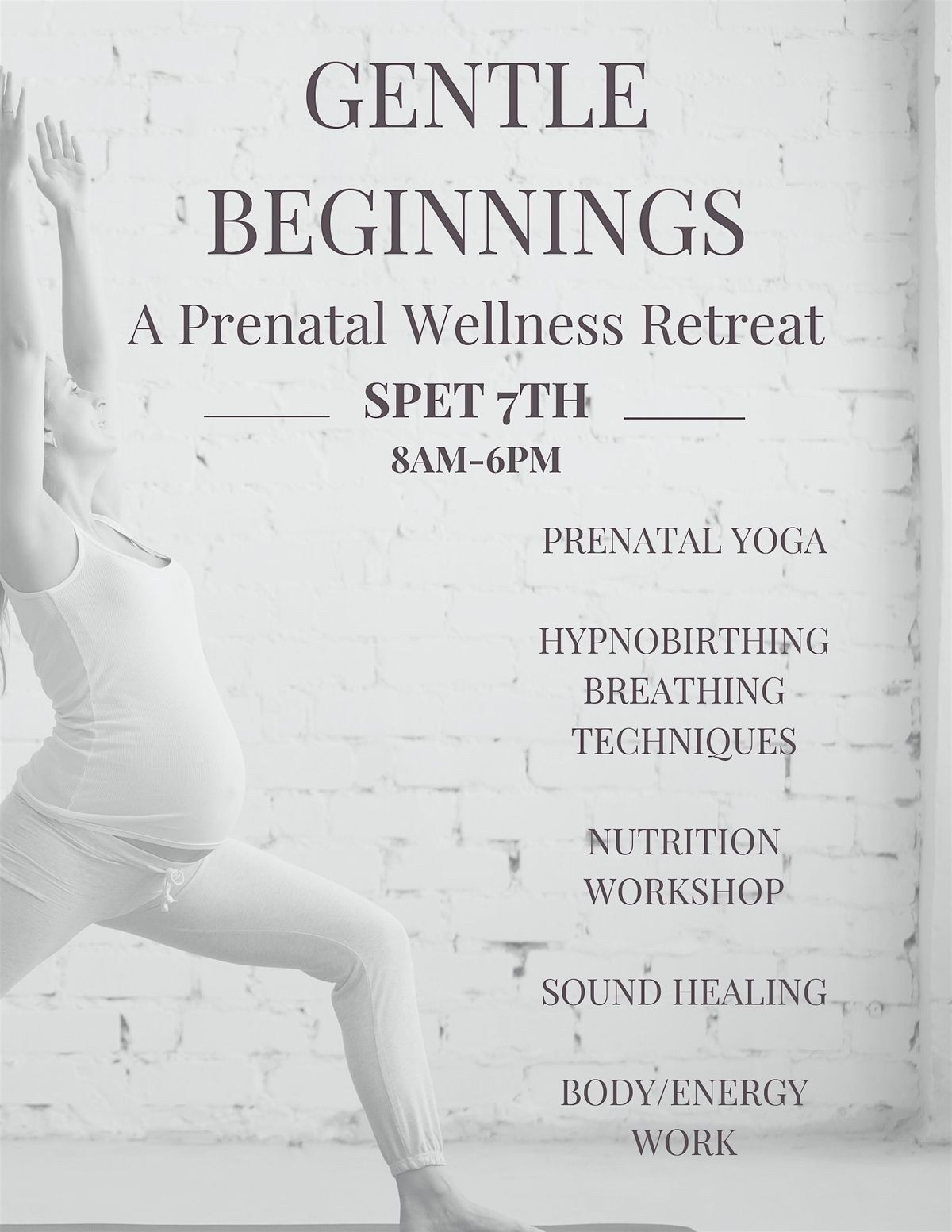 Gentle Beginnings: A Prenatal Wellness Retreat