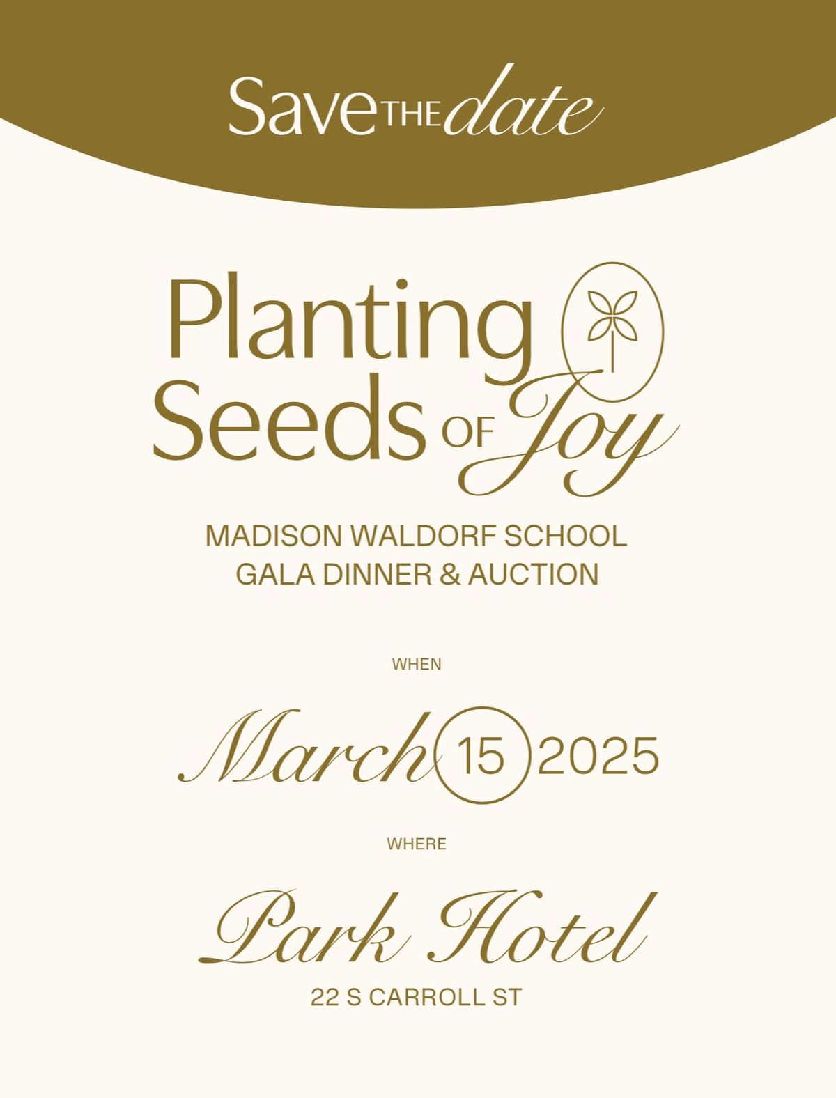 Planting Seeds of Joy Auction and Gala