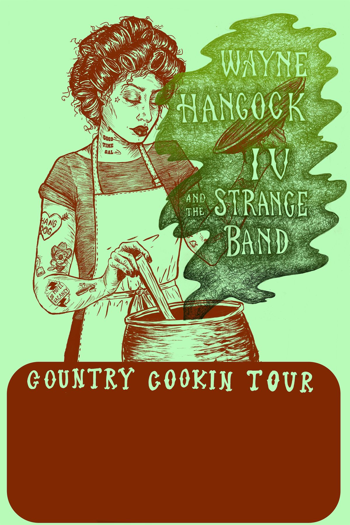 Wayne Hancock with  IV and The  Strange Band!