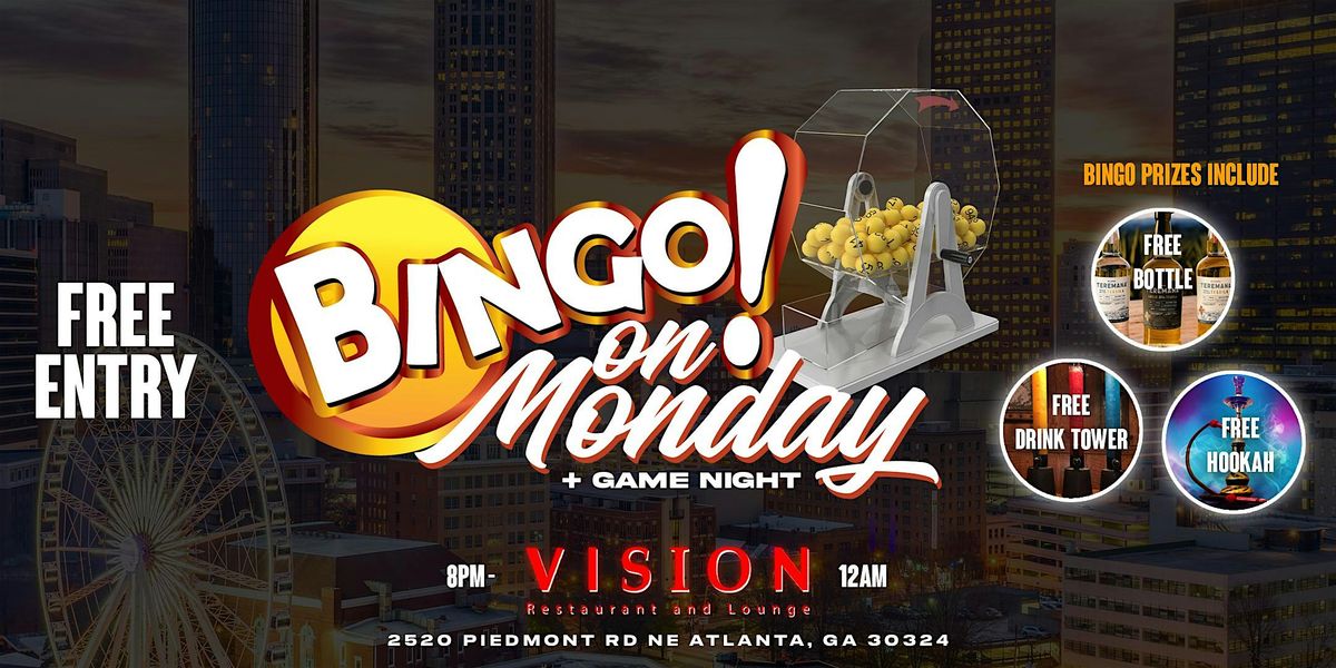 Bingo Monday at Visions