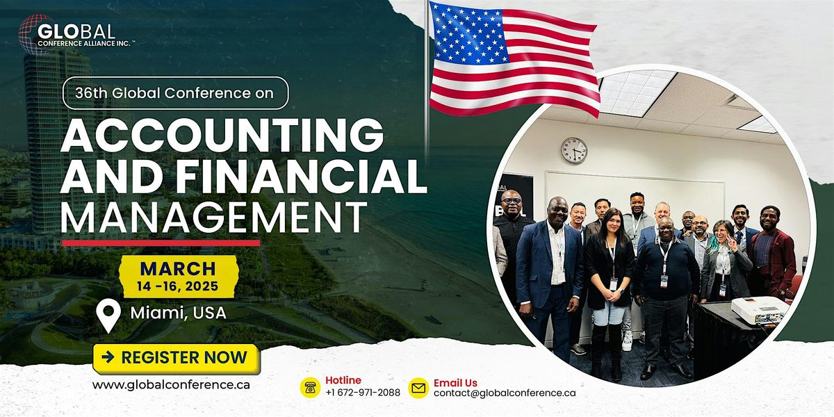 36th Global Conference on Accounting and Financial Management (GCAFM)