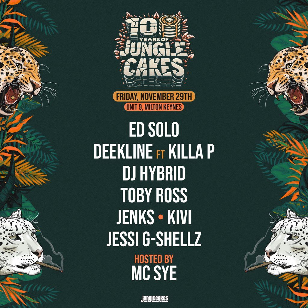 10 Years of Jungles Cakes Milton Keynes