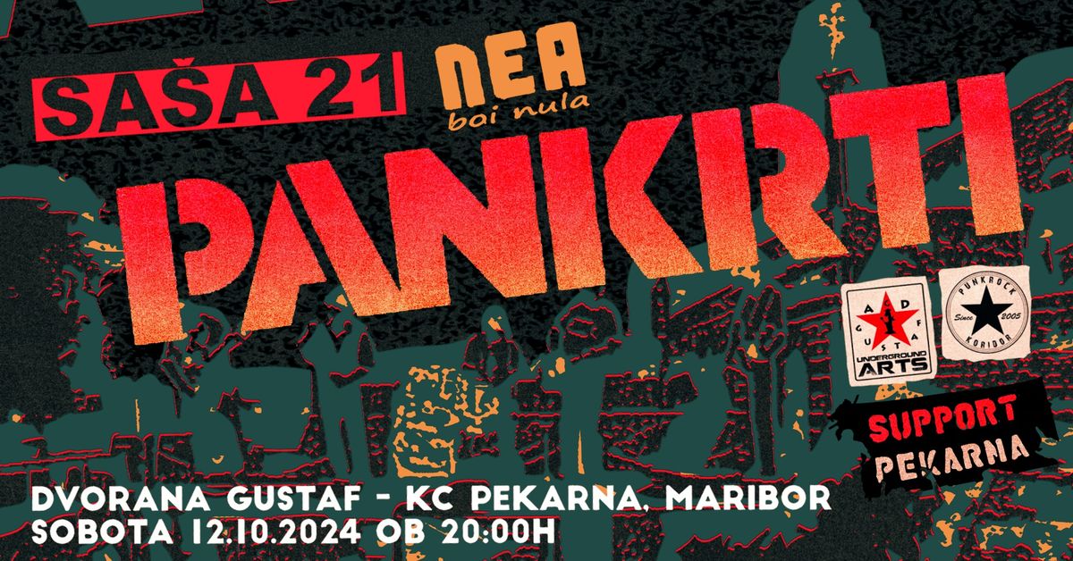 PANKRTI + SA\u0160A 21 + NEA boi nula