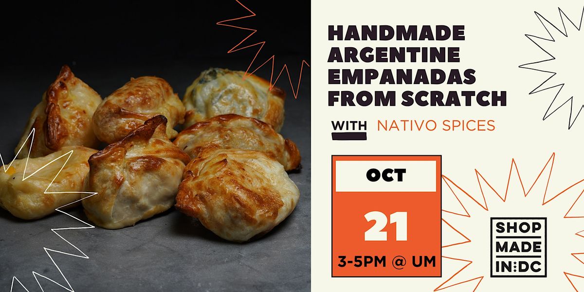 Handmade Empanadas from Scratch! w\/Nativo Spices