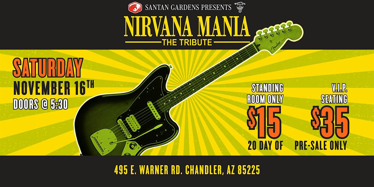 Nirvana Mania - A Nirvana Tribute