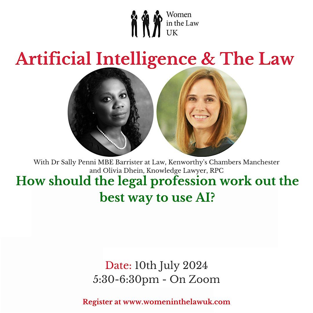 AI & the Law - How we should use Artificial Intelligence