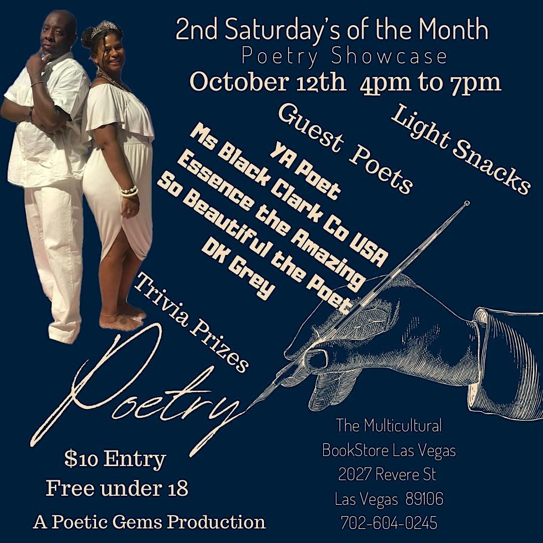 2nd Saturdays Poetry Showcase