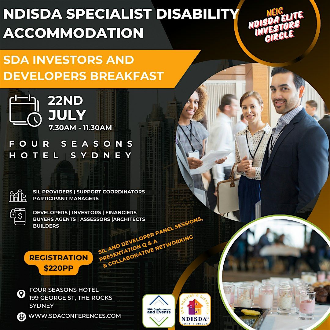 Sydney NDISDA Investors and Developers Breakfast