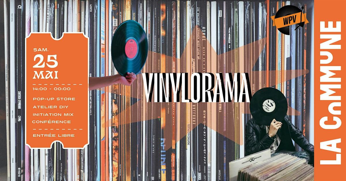 Vinylorama, la convention 360\u00b0  du vinyle