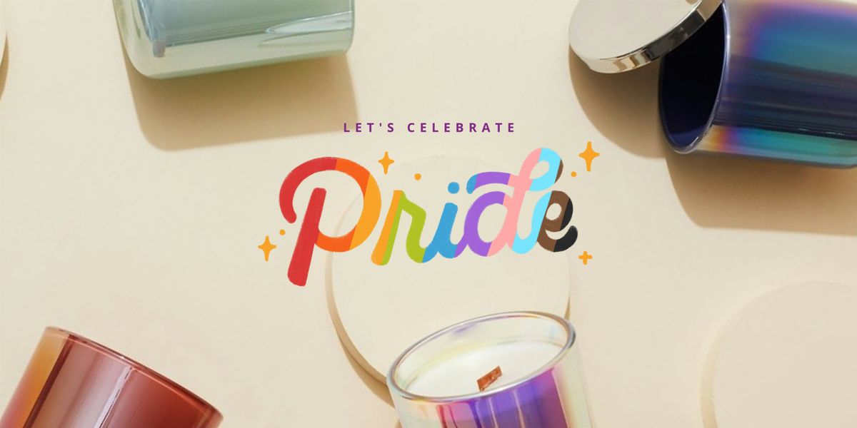 Pride Themed Candle Making Workshop + Wine