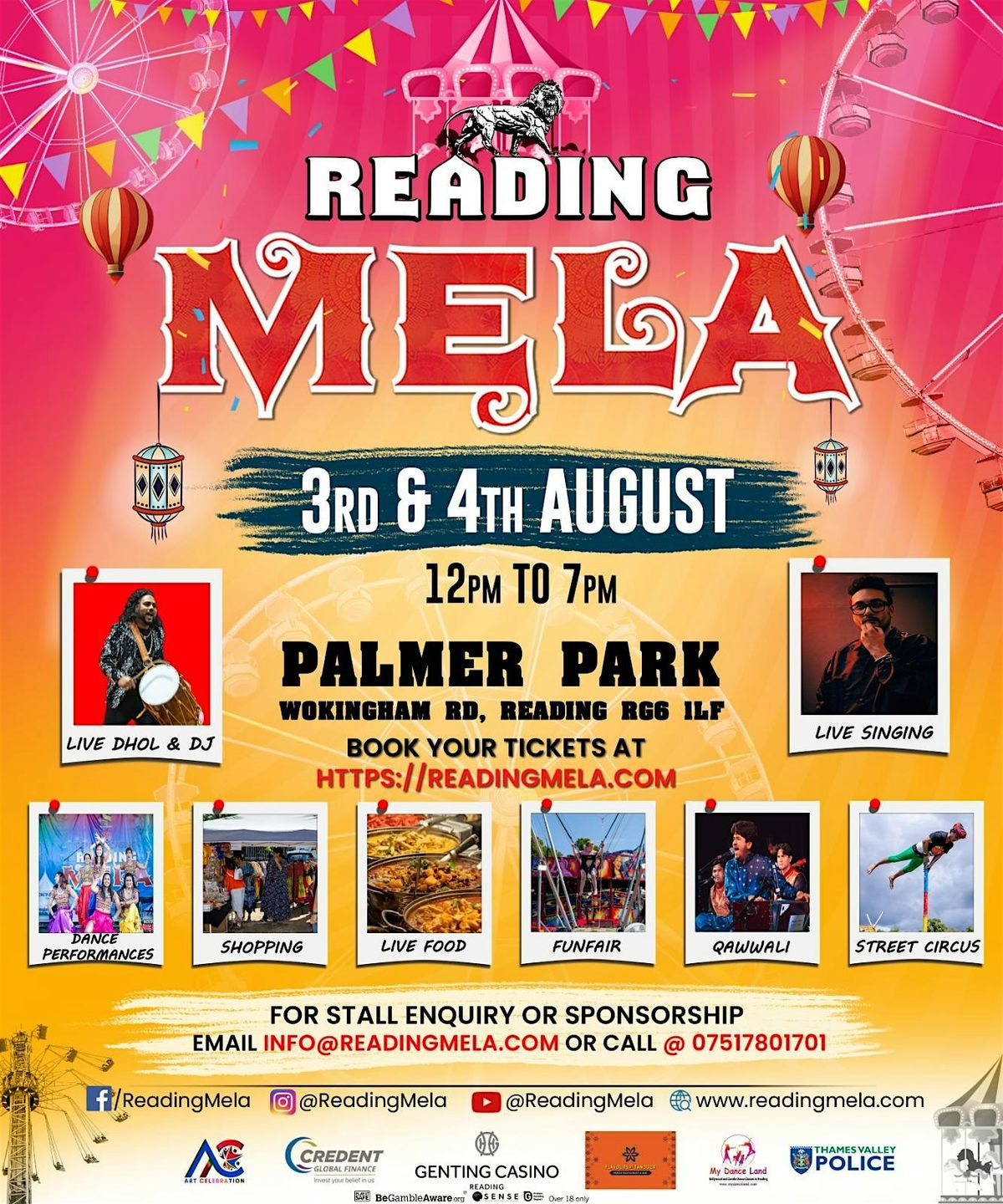 Reading Mela 2024 (3rd Aug, Saturday)