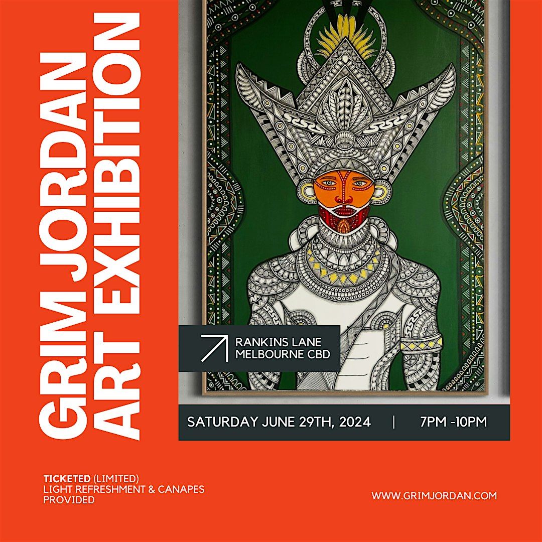 Grim Jordan Art Exhibition - Melbourne