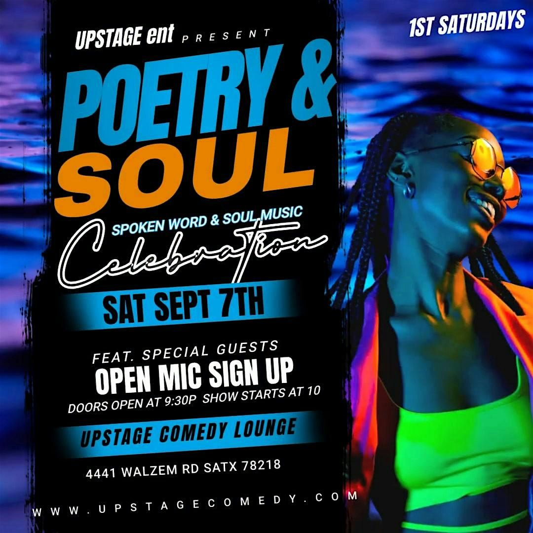 POETRY & SOUL - Celebration of Spoken Word & Soul Music