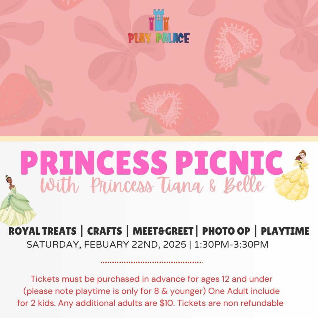 A Royal Afternoon: Princess Picnic with Tiana & Belle