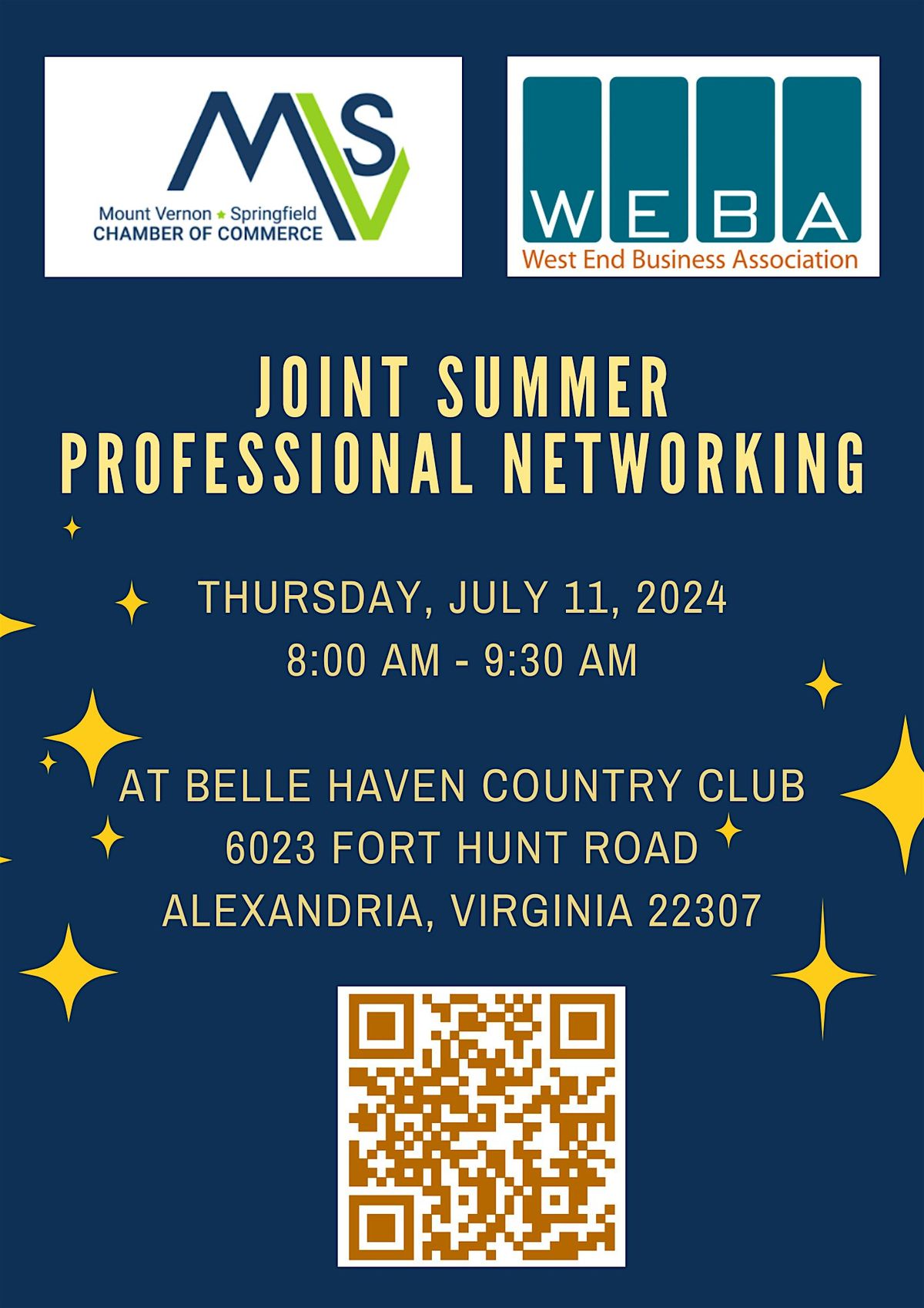 WEBA & MVSCC Joint Summer Professional Networking Breakfast