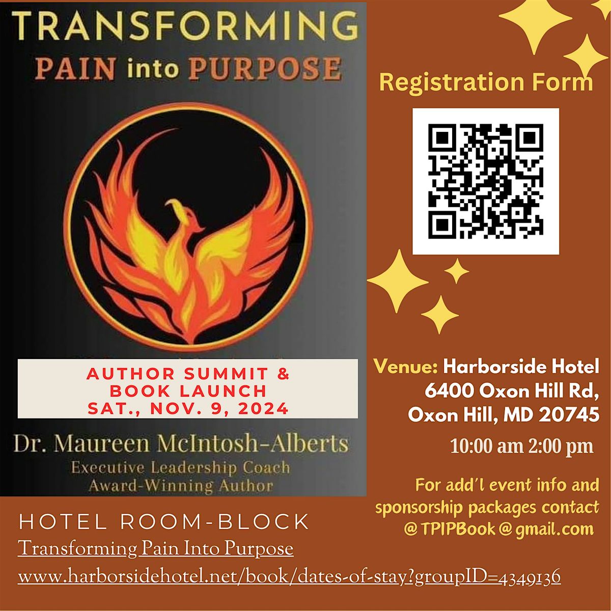 Transforming Pain Into Purpose Author Summit & Book Anthology Launch