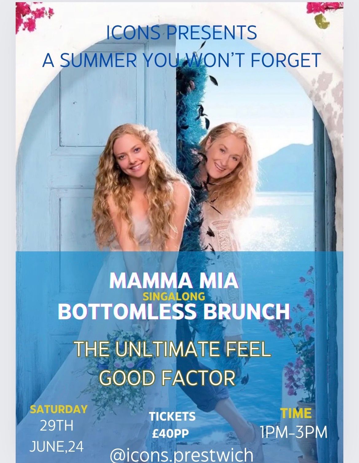 Mamma Mia Bottomless Brunch 