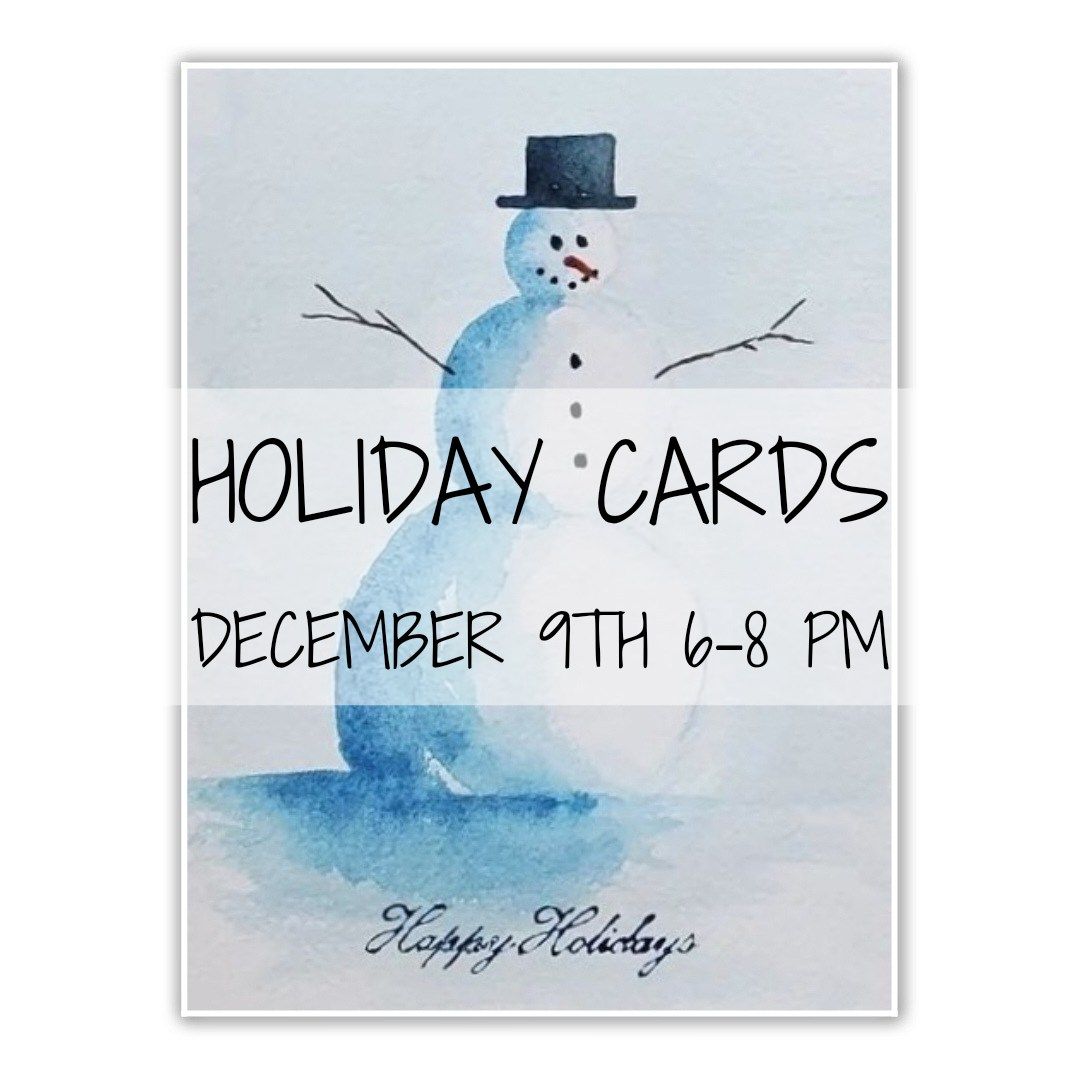 Brews & Brushes - Holiday Card Night