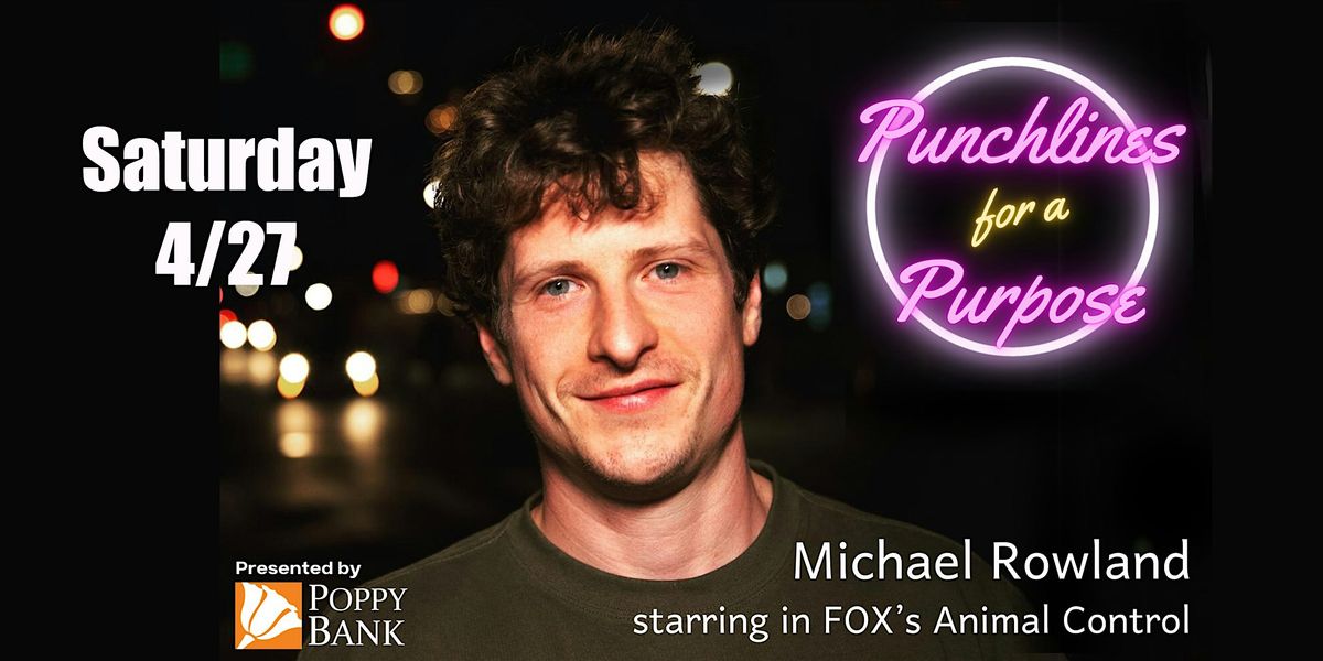 Punchlines for a Purpose - Presented by Poppy Bank - Downtown Comedy
