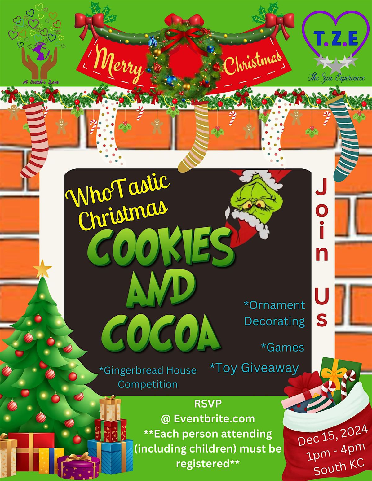 WhoTastic Christmas Cookies and Cocoa