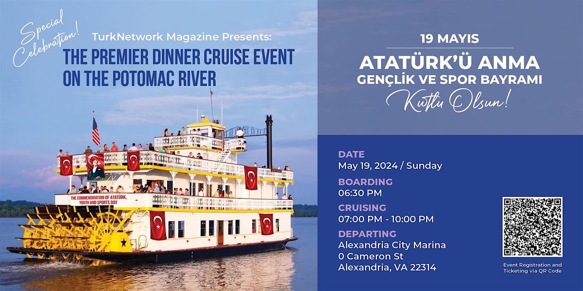 The Premier Dinner Cruise Event  on the Potomac River