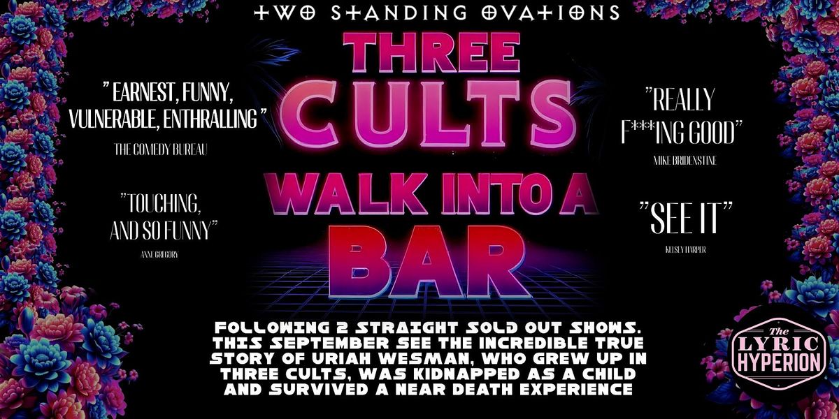 Three Cults Walk Into A Bar