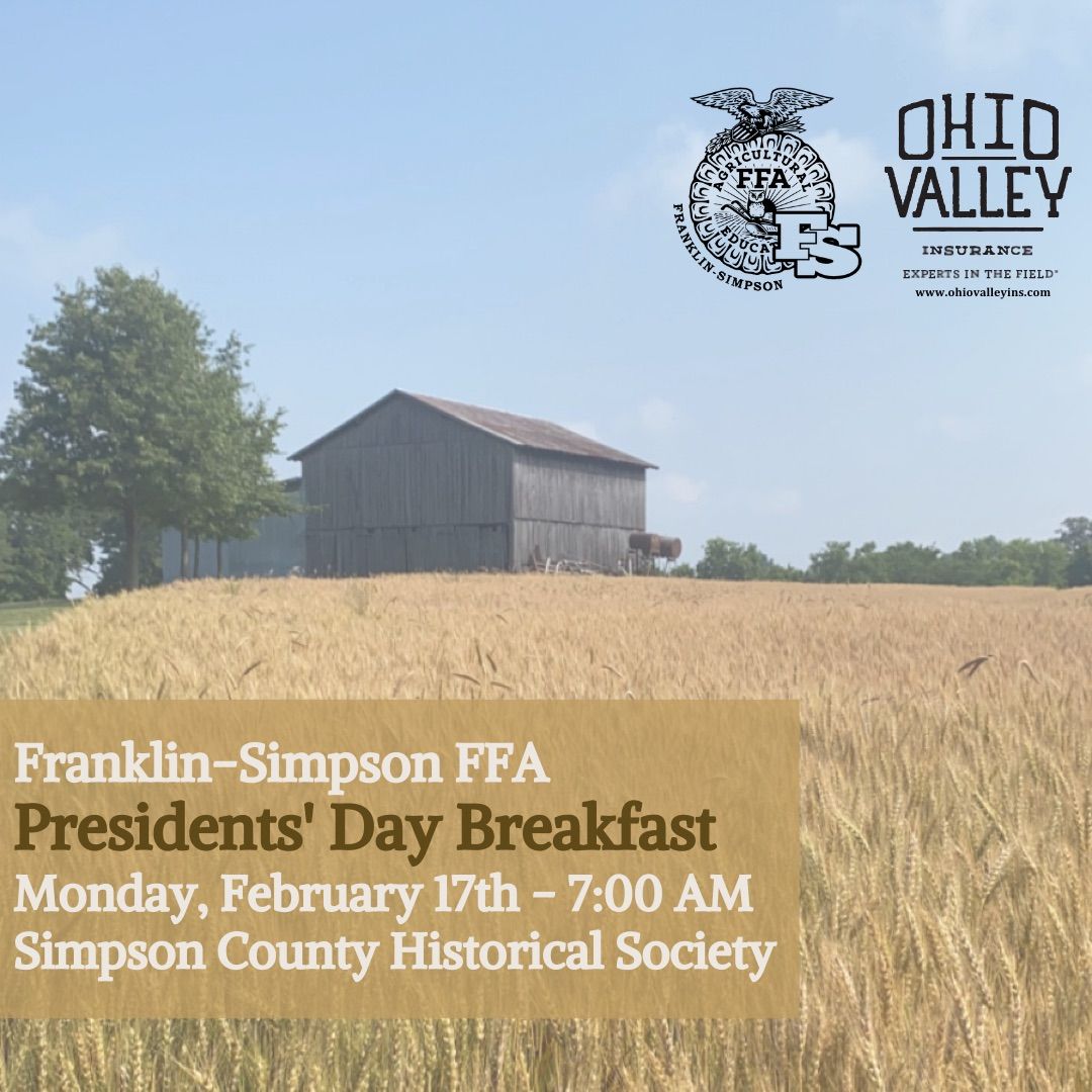 Franklin-Simpson FFA Presidents' Day Breakfast 