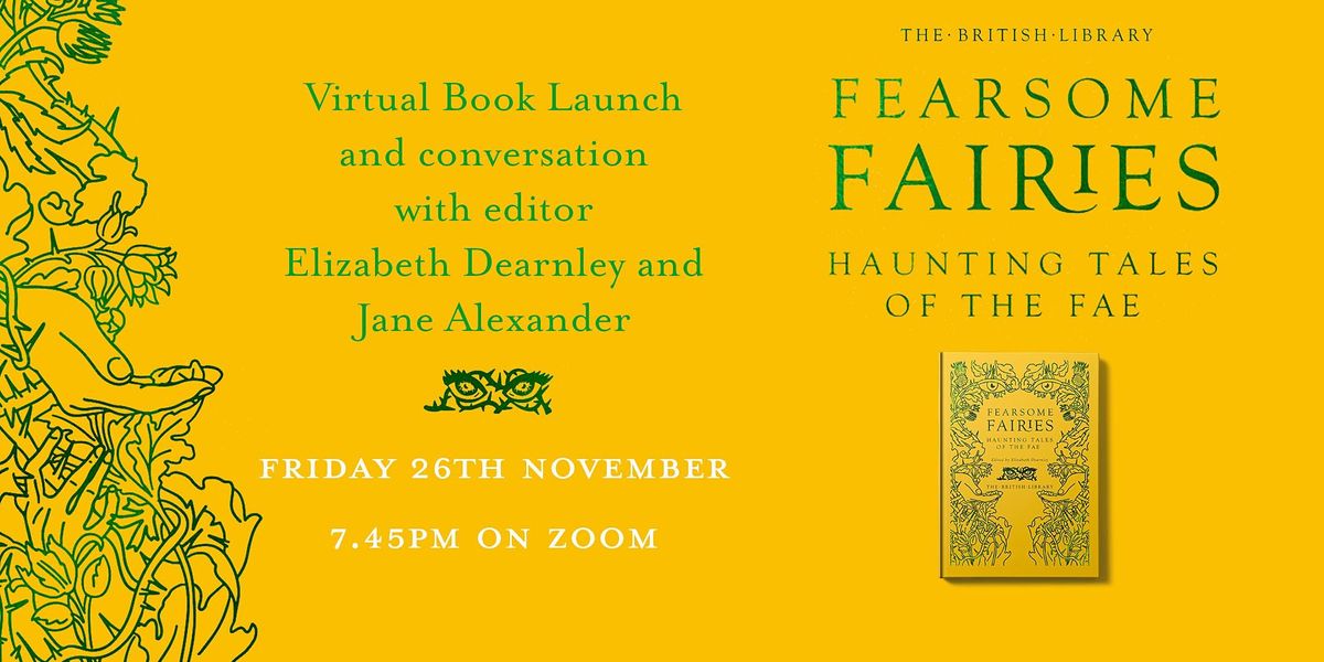 Fearsome Fairies: Virtual Book Launch and Conversation