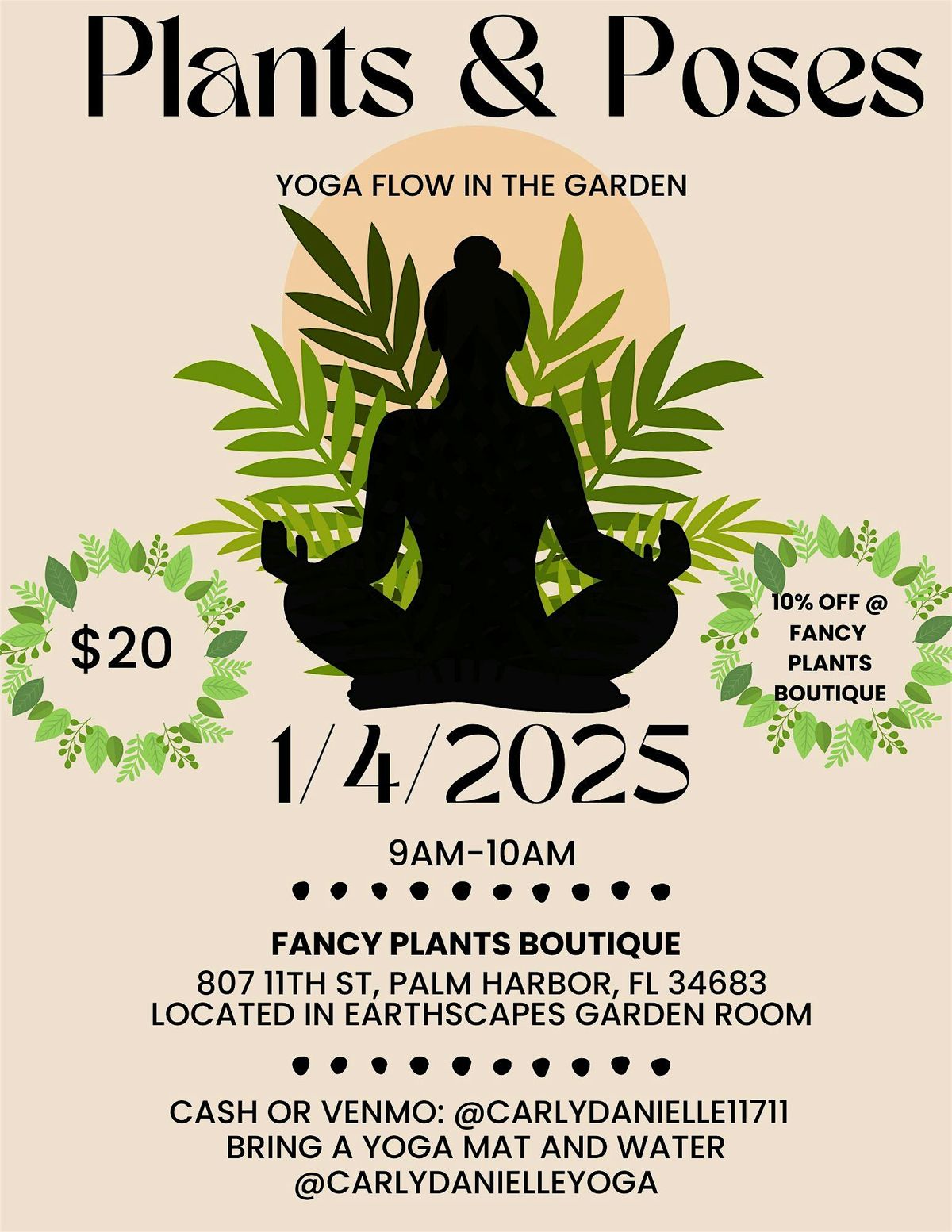 Plants & Poses Yoga Flow