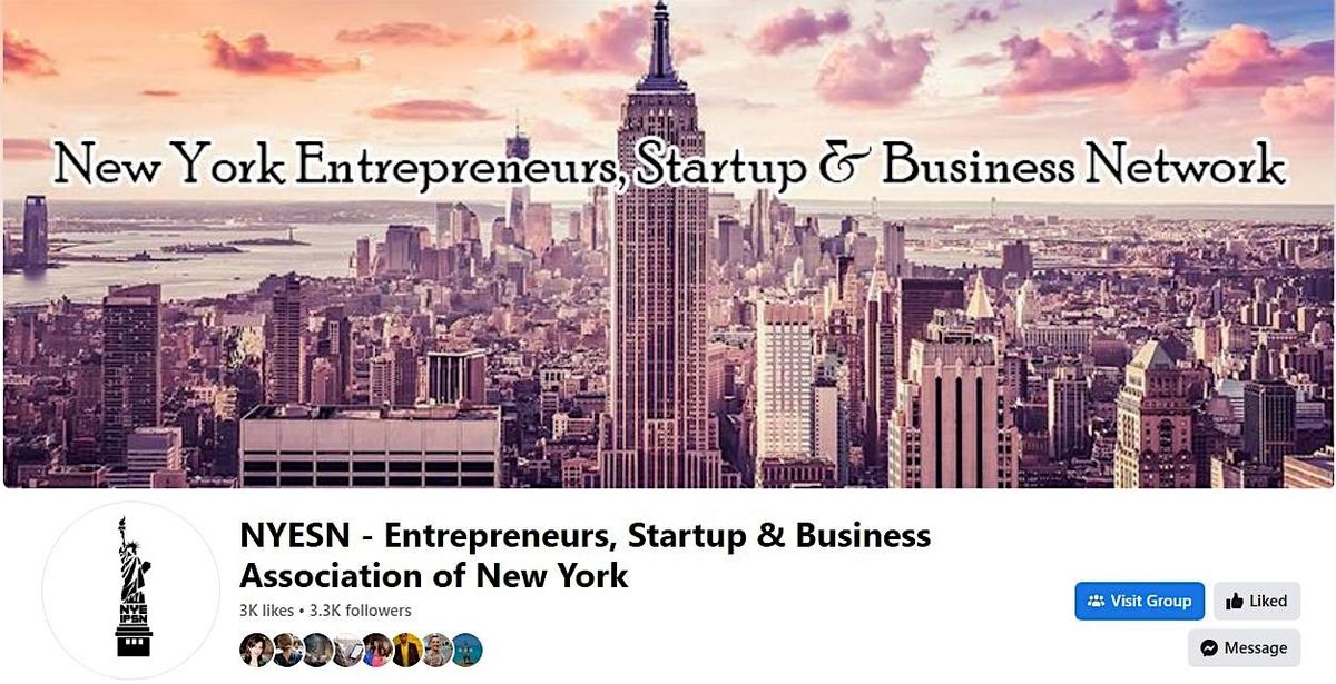 Aug 12 - NY's  Biggest Business, Tech & Entrepreneur Networking Affair