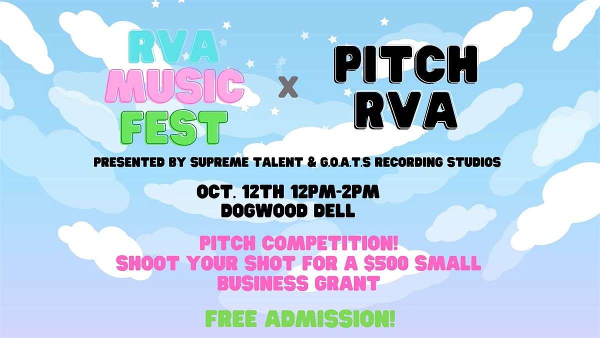 Pitch RVA @ RVA Music Fest \u2502 Dogwood Dell Amphitheater