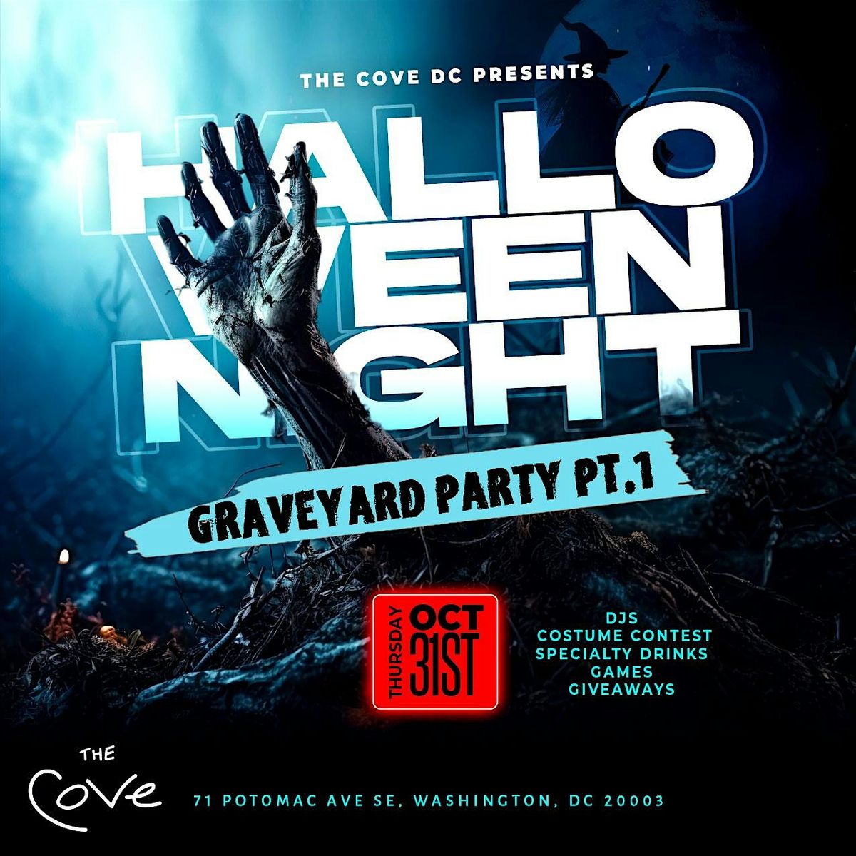 Halloween Graveyard Party @ The Cove